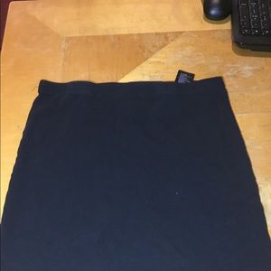 H&M Black Body Con Skirt